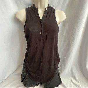 Button up tank top